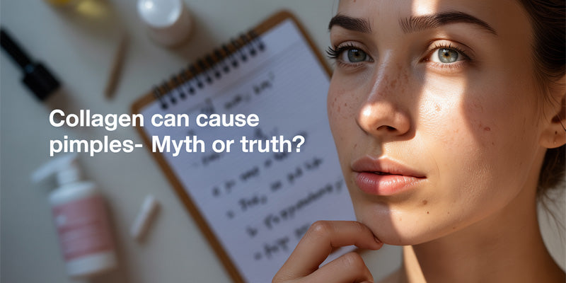 Collagen can cause pimples- Myth or Truth?