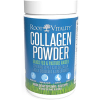 Root Vitality Collagen Powder, for Skin, Hair, Nails & Joints, Collagen Peptides, 30 Servings